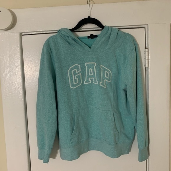 GAP Baby blue Children’s Hooded Sweatshirt Large - Picture 2 of 7